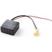 Resim Araba Kablosuz Bluetooth Modülü Fiat / Alfa Romeo / Lancia / Mercedes Benz Smart451 Aux Buchse Stecker İçin Aux Ses Adaptör Kablosu 