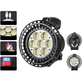 Resim -W869A Süper Parlak Uzun Menzilli Taşınabilir El Feneri Işıldak 