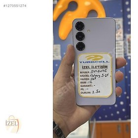 Resim Samsung S25 İkinci El TR | 128 GB | Mavi 