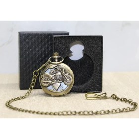 Resim Özel Kutulu Motor Tasarımlı Köstekli Saat ALK3874 