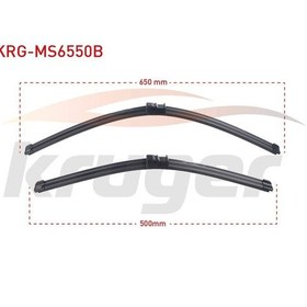 Resim Arac Bazlı Sılecek Setı 650-500mm Bmw X3 F25 / Bmw X4 F26 / Volvo S40 Iı / V50 