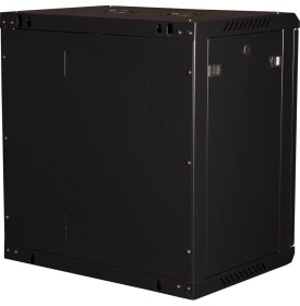 Resim Lande - 12U 19" Duvar Tipi Rack Kabinet – Genişlik: 600 mm | Derinlik: 450 mm – Siyah 