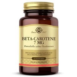 Resim Solgar Beta Carotene 7 mg 60 Yumuşak Jelatin Kapsül 