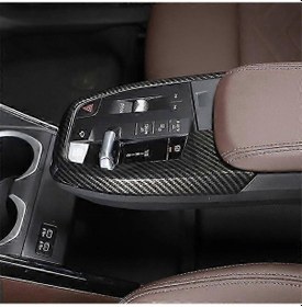 Resim X1 U11 2023 2024 Kaiyi İçin Abs Karbon Fiber Orta Konsol Vites Paneli Çerçeve Kapağı Döşemesi 