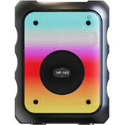 Resim PSL HF-163 Sound Jet RGB Işıklı Stereo Bluetooth Hoparlör 