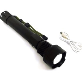Resim Femex Teleskopik El Feneri - Lazer LED Sistemli - Cree Xhp 