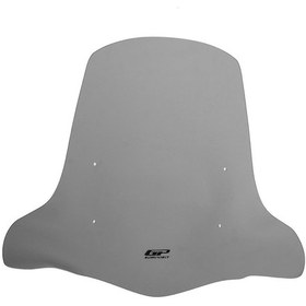 Resim GP Kompozit Kanuni Resa 125 2022-2024 Uyumlu Ön Cam Füme 59 cm 