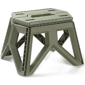 Resim Moveevo Kamp, Balıkçılık Ve Seyahat İçin Taşınabilir Katlanır Plastik Tabure - Hafif Ve Dayanıklı Çok Renkli 