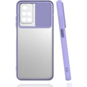 Resim Canpay Xiaomi Redmi 10 Uyumlu Kılıf Kayar Sürgülü Lens Koruma Sliding Lens Protective Case 