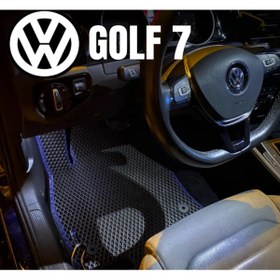 Resim COLONY Golf 7 Hücreli Premium Eva Paspas Seti Tam Set Paspas Takımı 