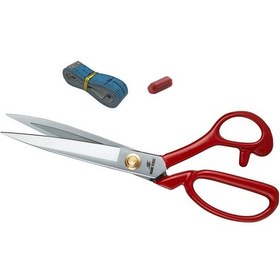 Resim Kırmızı Saplı Paslanmaz Çelik Somunlu 9inç Makas / HS-1094 (9") 