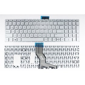 Resim HP Uyumlu 15-Cc563St, 15-Cc561St, 15-Cc008Nt Klavye Gümüş 127140099559 