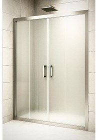 Resim Durul Duşakabin Ön Cephe 5mm Buzlu Yükseklik 190 cm Buzlu 