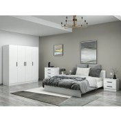 Resim Minar Kale Yatak Odası Set 114 Beyaz 190 cm 