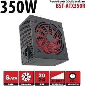 Resim Powerboost 350W BST-ATX350R 12CM Fanlı Power Supply 