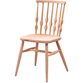 Resim Masifart Sverus Boncuk Sandalye Cilasız Ham Ham 