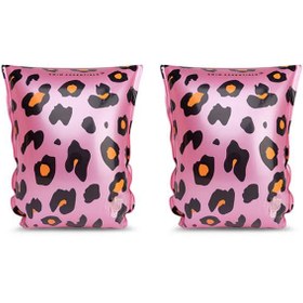 Resim Swim Essentials Rose Gold Leopard Şişme Yüzme Kolluğu 2-6 Yaş 