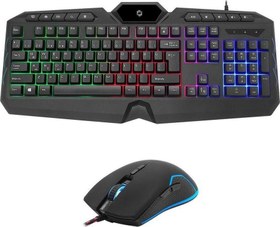 Resim Frisby Fk-4860Qu Tr Q Multimedya Kablolu Klavye Mouse Set 