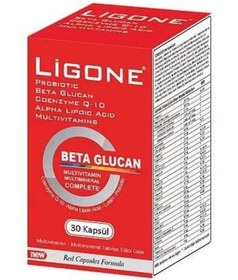Resim Ligone Beta Glucan Probiotic Multivitamin 30 Kapsül - Eski Ambalaj 