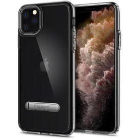 Resim Spigen iPhone 11 Pro ile Uyumlu Kılıf Ultra Hybrid S Crystal Clear 