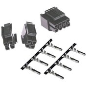 Resim ATX CPU 8 pin dişi (4+4 pin) Power Konnektör Seti (4.20 mm) 
