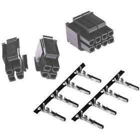 Resim ATX CPU 8 pin dişi (4+4 pin) Power Konnektör Seti (4.20 mm) 