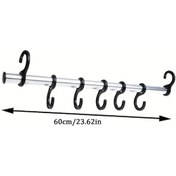 Resim Sunshine011 Evrensel Karavan Çamaşır Kurutma Askı Çubuğu Seyahat Treyler Banyo Askılık 1set 