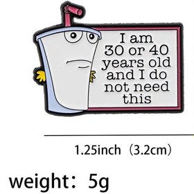 Resim Mınıso Komik Hamster Penguen Yaka İğnesi - Çanta Ve Giysi Aksesuarı İçin Karikatür Rozet Black Gun Kaplama 