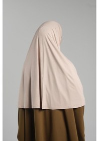 Resim Hürrem Bone Vizon Pratik Hazır Geçmeli Tesettür Eşarp Viskon Pratik Namaz Örtüsü 2201 10 