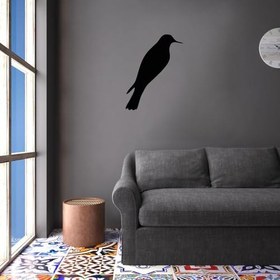 Resim Kuş Folyo Sticker 60cm Uzunluk 