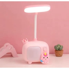 Resim Coverzone Sevimli Figürler Tasarımlı Şarjlı Masa Ve Gece Lambası Dekoratif Hediyelik Çocuk Odası Süs 