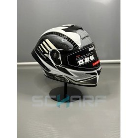 Resim Wosen WS-202 Güneş Vizörlü Çene Açılır Motosiklet Kaskı Hafif ABS Malzeme ile Şık Tasarım 