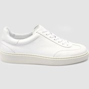 Resim Cabani %100 Hakiki Deri Beyaz Erkek Spor Ayakkabı Beyaz 