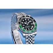 Resim Pagani Design Pd-1662 Gmt-master Erkek Aydınlık Mekanik Saat Lüks Paslanmaz Çelik Su Geçirmez Otomatik Kol Saati Gümüş 