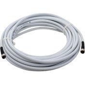 Resim Daix Anten Kablosu 25 Metre Rg6/u4 Beyaz Çanak Anten Kablo 
