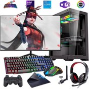 Resim I5 13400F 16GB DDR4 480SSD 12GB ARC B580 24\ Mon. Oyun Bilgisayarı (Gaming SET) 