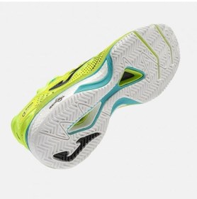 Resim Joma Tcslas2609c Slam Classic Unisex Padel Ve Toprak Kort Tenis Ayakkabısı Neon Sarı 