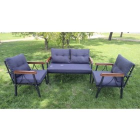 Resim Genel Markalar Bahçe Ve Balkon Çay Seti 2+1+1 Takımı 