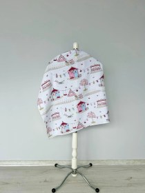 Resim %100 Pamuk Tek Katlı Müslin Emzirme Önlüğü 75x90 Çdr 