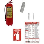 Resim Nokta Yangın 12 kg Köpüklü Yangın Tüpü Ruhsata Uygun 4 Yıl Garantili 