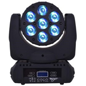 Resim REDJET Dj Wash 712 7 X 12w 120 Watt Led Robot Işık 