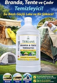 Resim Terlans Branda, Tente ve Çadır Temizleyici 1000 ml | Yağ, Kir ve Organik Leke Çözücü Güçlü Temizlik | Awning Cleaner 