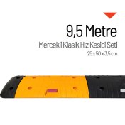 Resim İleri Trafik Mercekli Klasik Hız Kesici, Yol Kasisi 9,5 Metre 