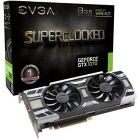 Resim Evga GeForce GTX 1070 SC Gaming 8 GB 256 Bit GDDR5 Ekran Kartı 