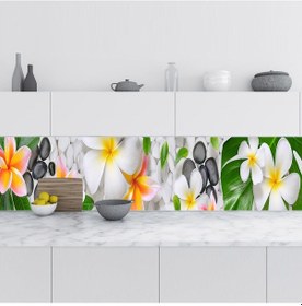 Resim Mutfak Tezgah Arası Folyo Fayans Kaplama Folyosu 3d Spa 