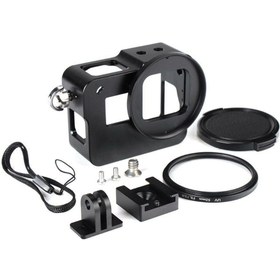 Resim Sanger Gopro Hero 5 6 7 İçin Metal Çerçeve 
