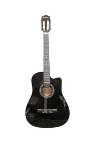 Resim Banupo MG1BK Black Klasik Gitar Başlangıç Seti (Gitar + Kılıf + Akort Aleti + Gitar Standı + Askı) 