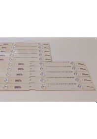 Resim Grundig Uyumlu 43 Vle 6645 Bl Led Bar Takım 