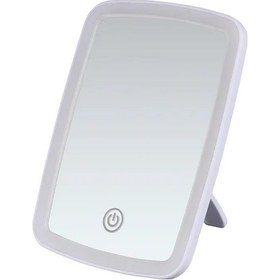 Resim Valkyrie Led Işıklı Şarjlı Makyaj Aynası Beyaz 
