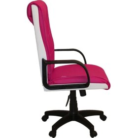 Resim Türksit Efe Makam Koltuk Pembe Beyaz 